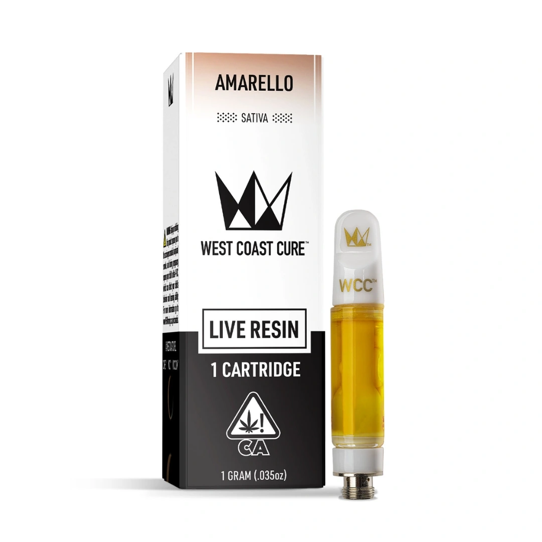 Live resin vape cartridge